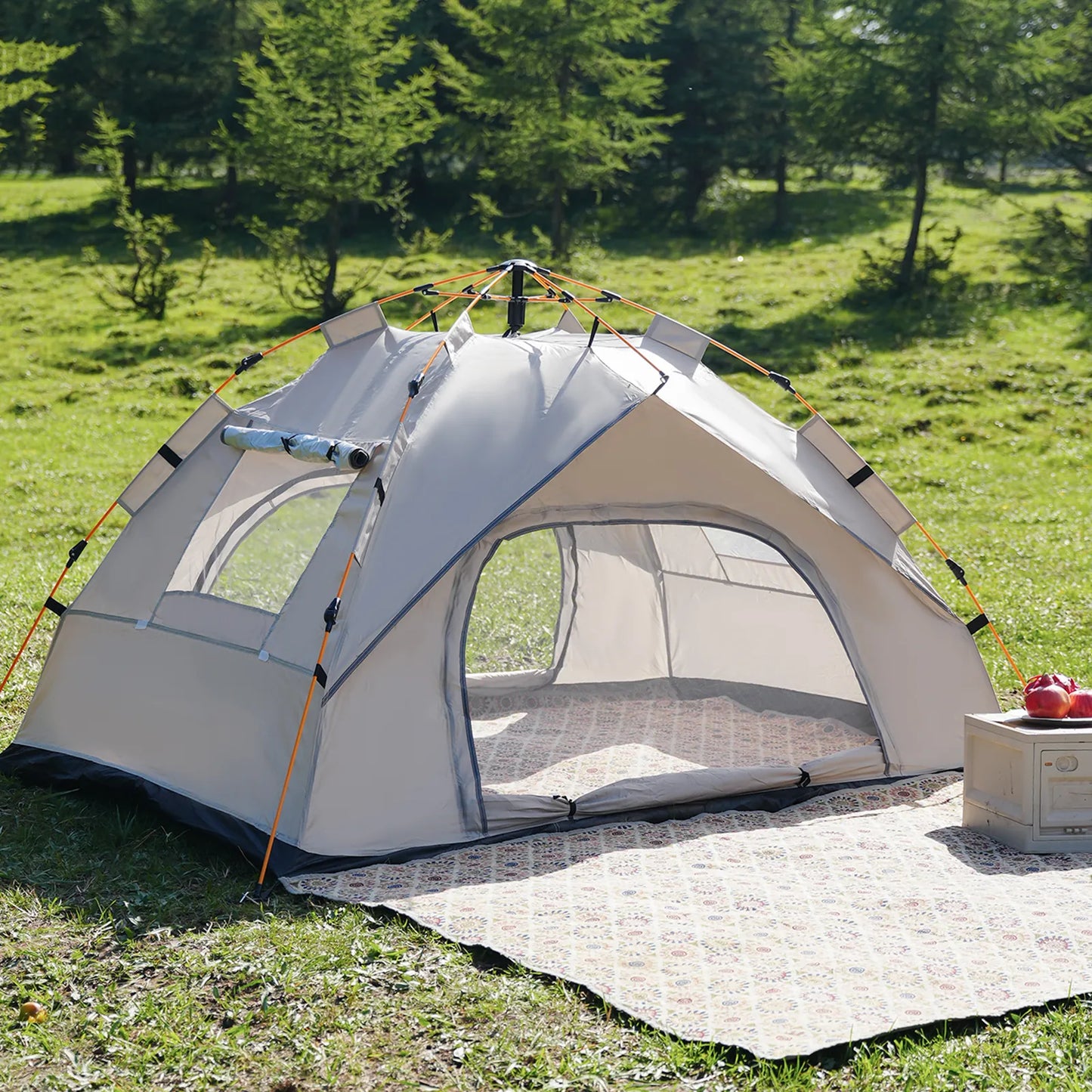 Tente pop-up à ouverture automatique